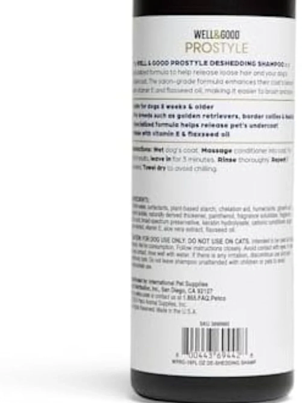 Deshedding Shampoo for Dog Grooming